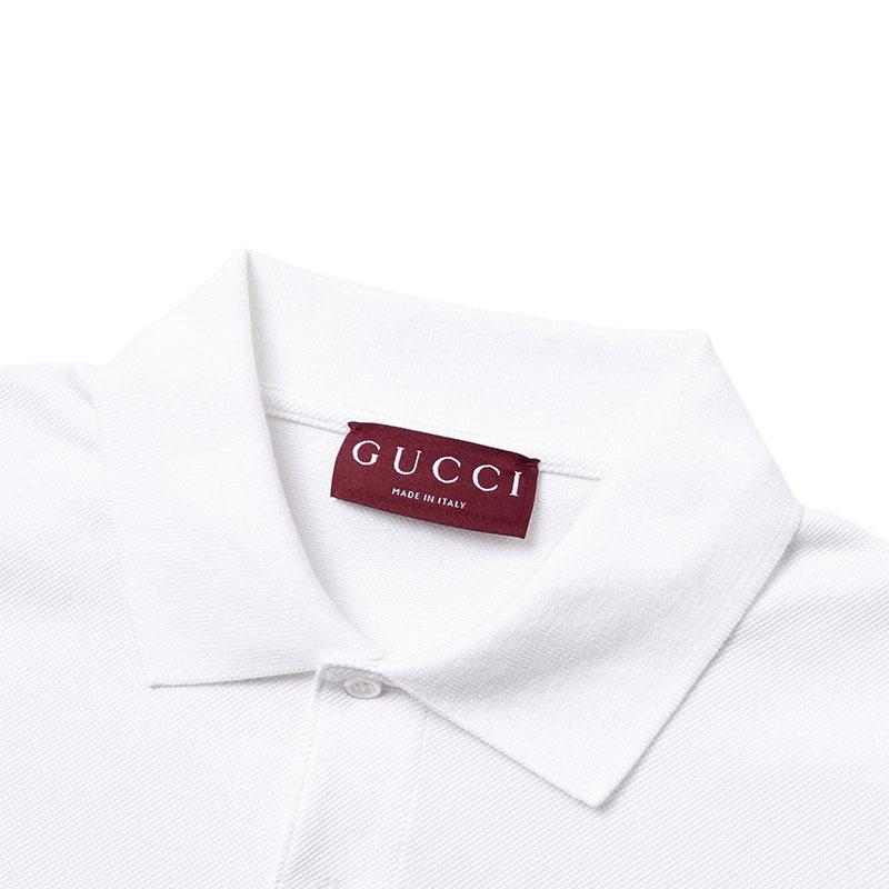 Gucci Web-detailed Polo Shirt 784422-XJG17-9074