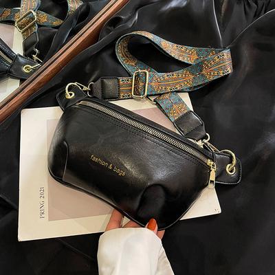 Bag Women 2025 New Ins Trendy Simple Versatile Breast Bag Women's Large Capacity Shoulder Crossbody Bag Soft Leather