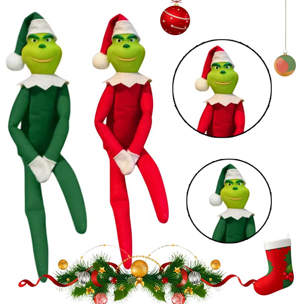 Neue Anime-Cartoon-Weihnachtspuppe Actionfiguren PVC-Modell Bücherregal Spielzeugpuppe Schreibtisch-Ornament Weihnachtsgeschenke