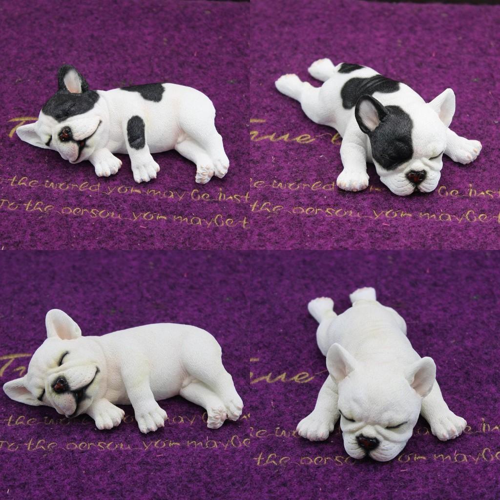Bulldog Simulated French Model Tabletop Figurine Micro Decoration Landscape