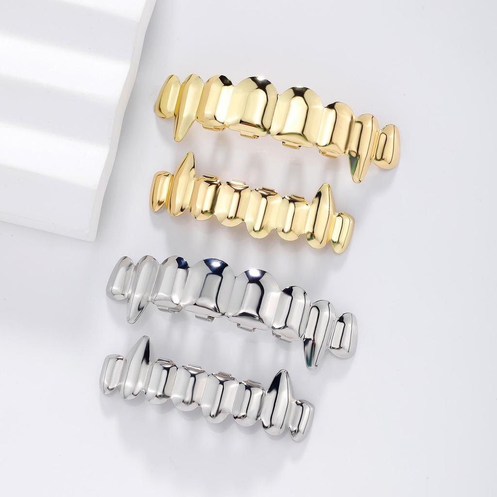 Grillz Fang Hip-Hop Européen & Américain: Accessoire Tendance et Cool Style Urbain