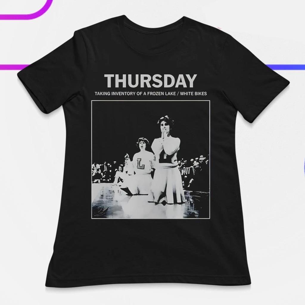 Thursday band HOT NEW black T-shirt Unisex short sleeve All sizes 2F601