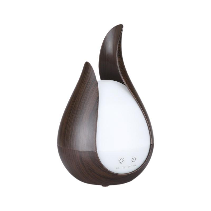 Wood Grain Ultrasonic Desktop Aroma Diffuser, 200ml Capacity
