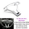 Car Steering Wheel Frame Trim Cover AMG Style For Mercedes Benz A B C E GLK GLA CLA CLS Class W176 W246 W204 W212 W156 W117