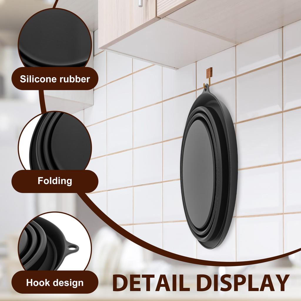 Silicone Face Ice Bath Tray Portable Collapsible Wash Basin Cold Therapy for Facial Puffiness Travel Beauty Bowl Facial Tool