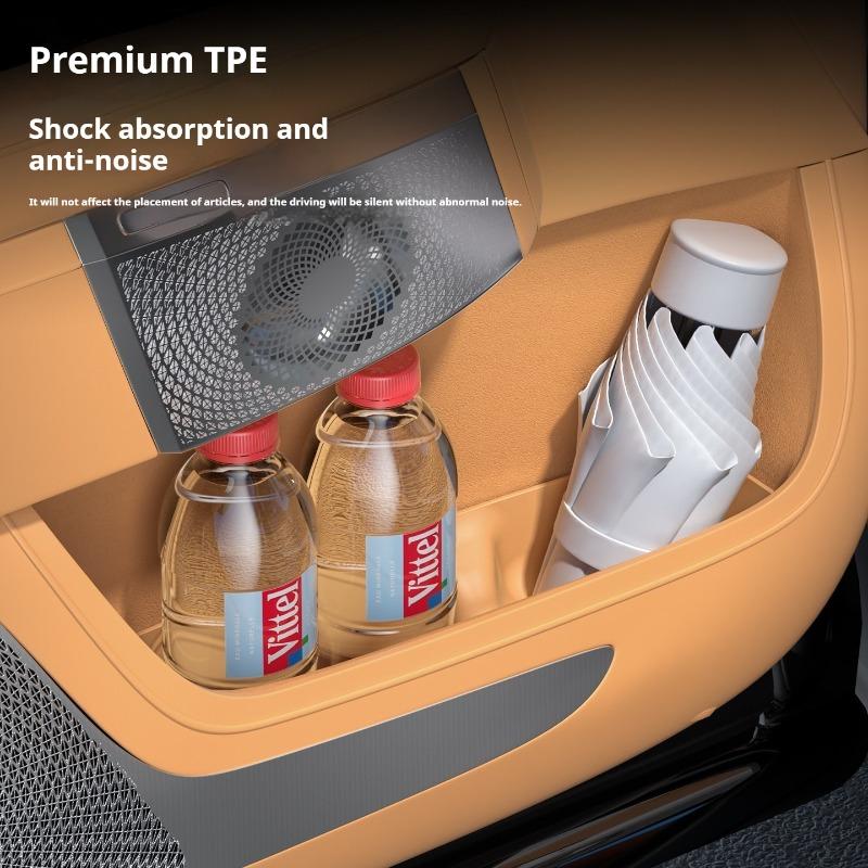 Fit For Zeekr 9X Car Door Lower Storage Box Door Side Seat Side Organizer Interior Decorative Modification