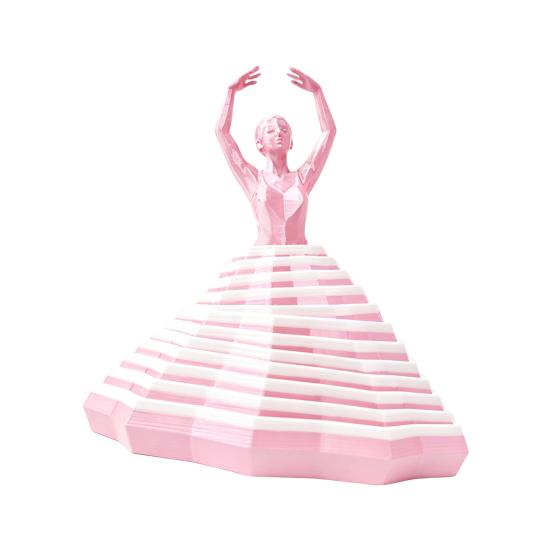 Ballet Dancer Fidget Toy, Spinning Ballerina Figurine, 3D Printed Stress Relief Toy for Office Home Desk Ballet Lovers Gift Anxiety Relief