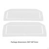 2 Pieces Motorcycle Instrument Film Easy To Clean Clear Films Installation Accessories for