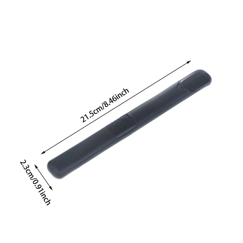 

1Pcs Portable Transparent Makeup Brush Storage Box With Cover Eyebrow Pencil Makeup Brushes Organizer Chopstick Case Beauty Tool 21cm чёрный