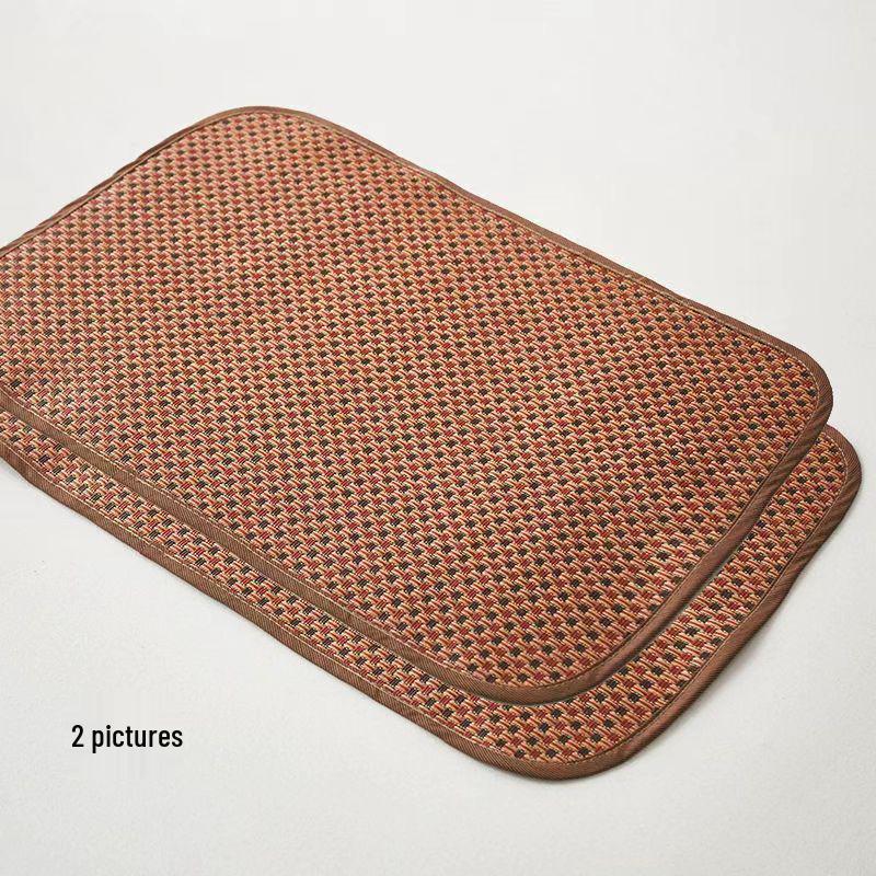 Carbonized Bamboo Cooling Mat & Pillow Set for Students - Smooth & Burr-Free