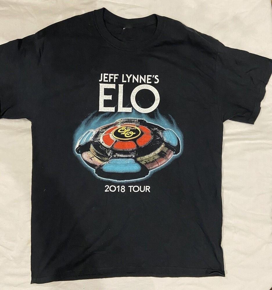 

2019 Тур Jeff Lynne’s Electric Light Orchestra Футболка DA528 Унісекс Футболка XXL