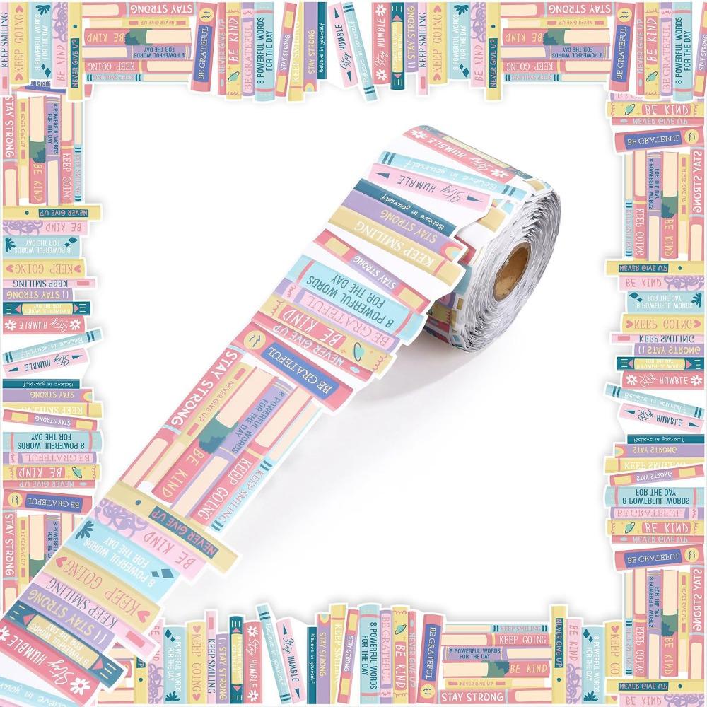 Waterproof Border Sticker Roll Self Adhesive Classroom Border Sticker  Library Decor