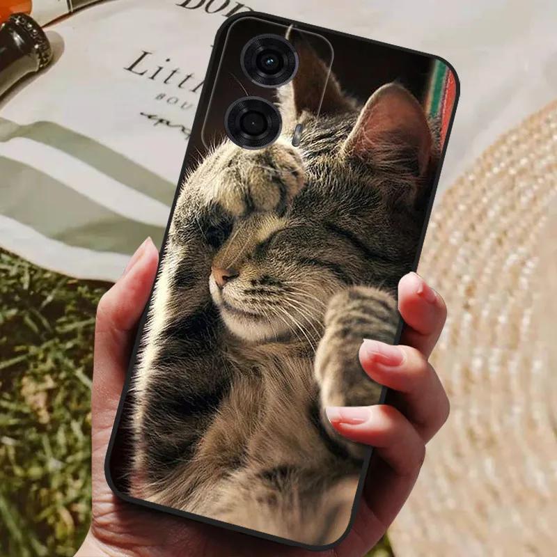 Per Custodia Moto G34 5G Morbido Silicone Antiurto Bella Cover Posteriore per Motorola Moto G34 5G G 34 TPU Capas per MotoG34 Cartone Animato Carino