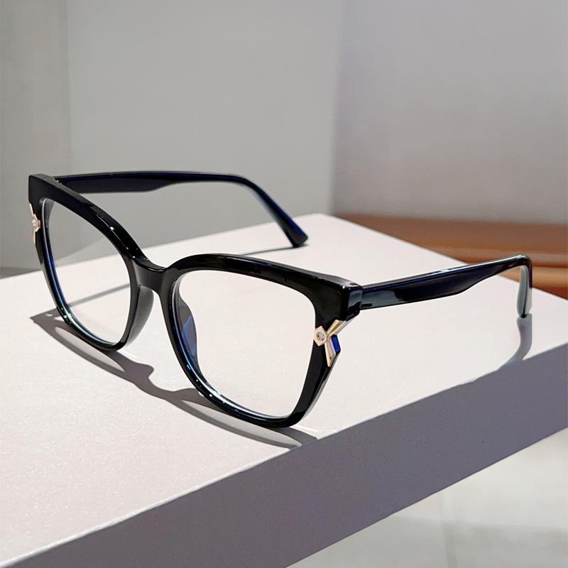 Women Vintage Glasses Stylish New Multi-color Rim Blue Light Blocking Decor Eyeglasses Trendy Brand Design Optical Frames