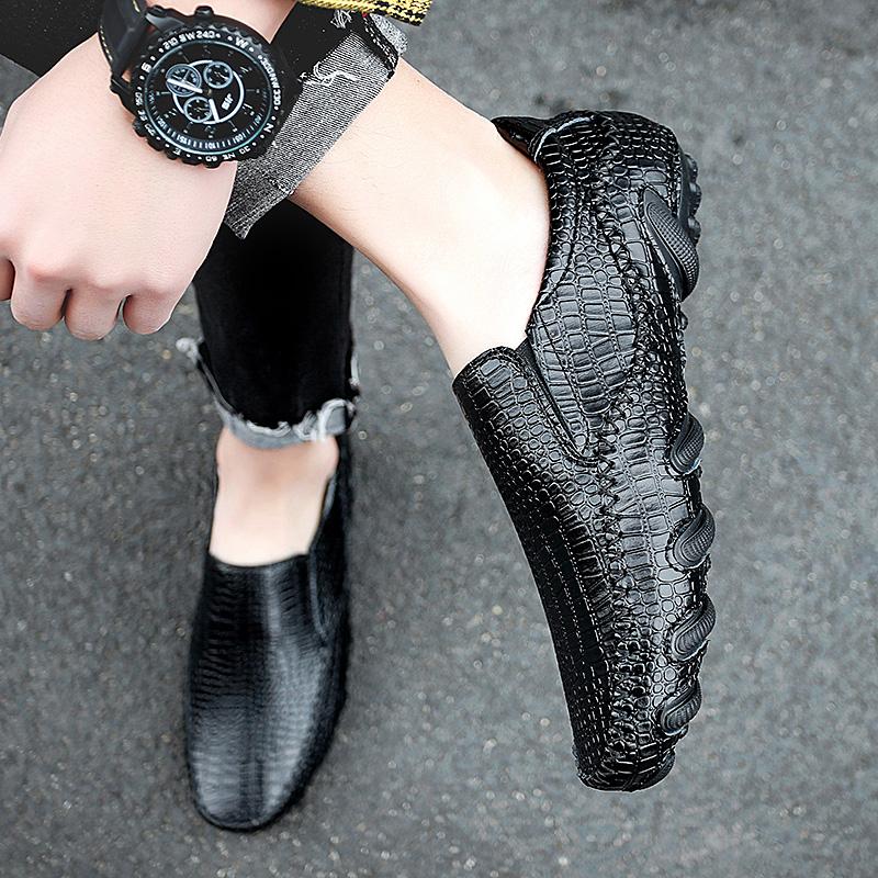 Fashion New Fashionable Men's Comfortable Octopus Bean Shoes Spring Men's Classic Style Breathable Non Slip Soft Bottom Loafers Shoes