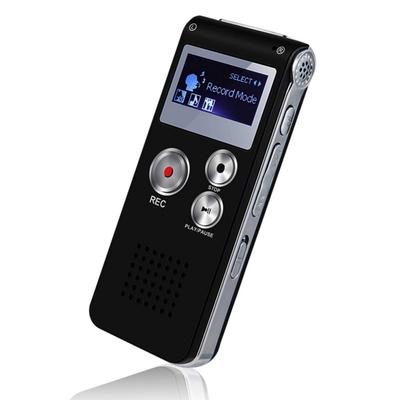 Digital Voice Recorder Activated for Lectures, Meetings, Interviews -  4GB/8GB/16GB/32GB Audio Recorder MP3 Portable Tape Dictaphone with Playback