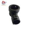 Automotive Wiring Harness Elbow Tail Clamp with Black Plastic Protective Shell and Fixing Clip