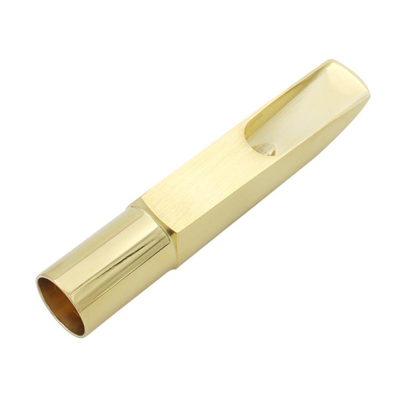 Alto Saxophone Mouthpiece Kits Includes Saxophone Mouthpiece, Brass Cap, and Metal Ligature Clip Sax Saxophone Parts