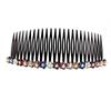 Plum Blossom Hair Comb Korean Style Fashion Hair Bun Head Insert Comb Plastic Simple Versatile Hairpin Female Accessories