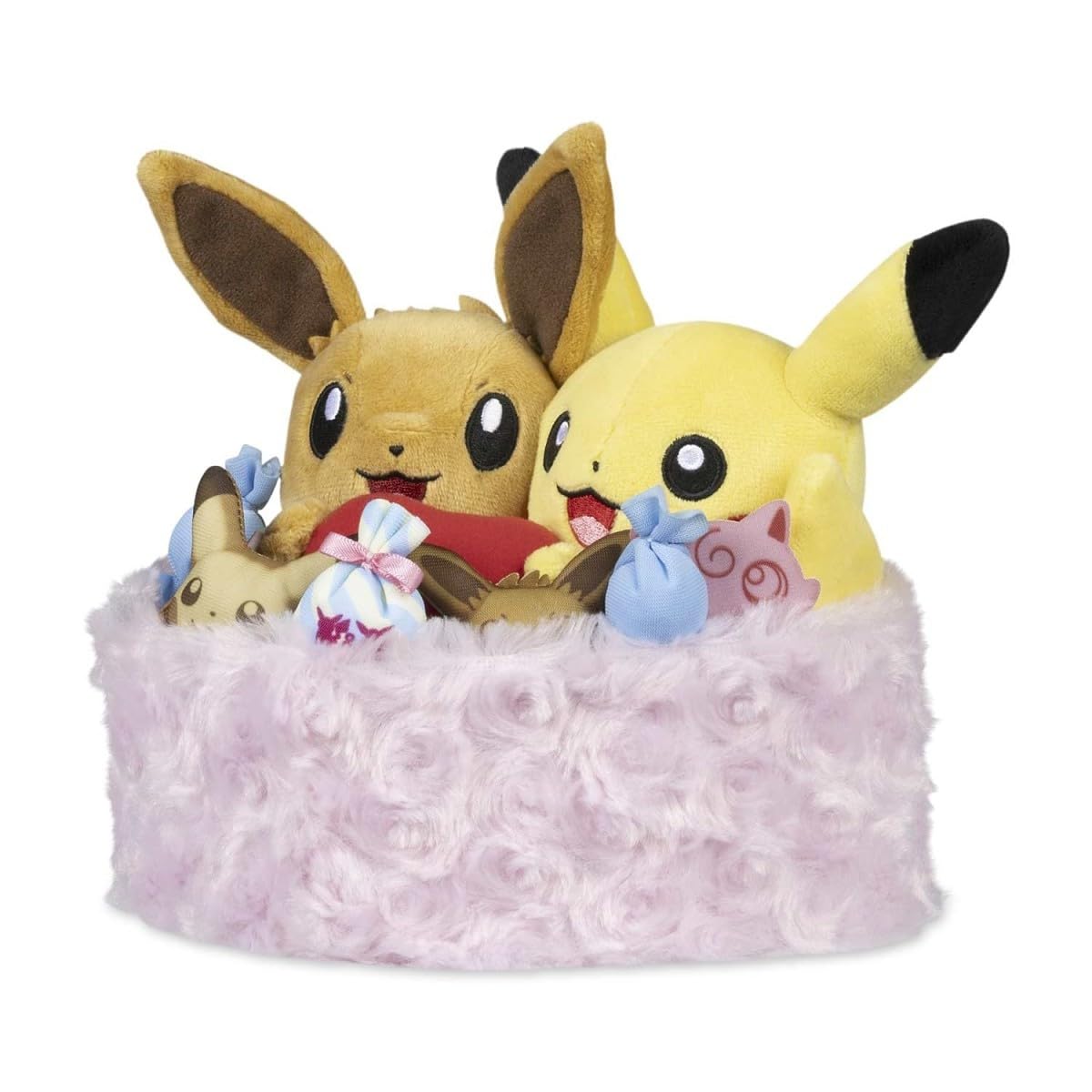 

Seasonal Pikachu Eevee Sweet Days 7 Pokémon Center Celebration & Plush, ¼