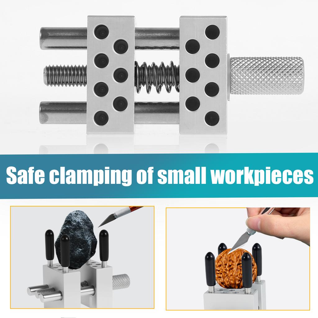 Vise Fixture Metal Jewelry Watches Handheld Vise Multipurpose Adjustable Width Table Bench Vise Adjustable High Precision Vise