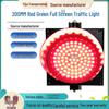 200-Type Traffic Signal Light: Full Screen Red & Green Indicator for Weighbridge Gates, Driving Schools, Parking, and Car Wash Sensors.