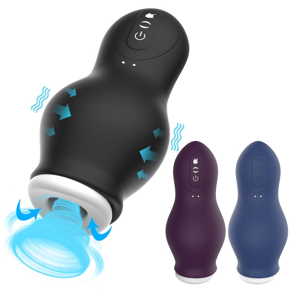 Dragon Absorbent Charging Sucking Male Turtle Head Masturbation Massage Airplane Bottle Trainer Adult Supplies