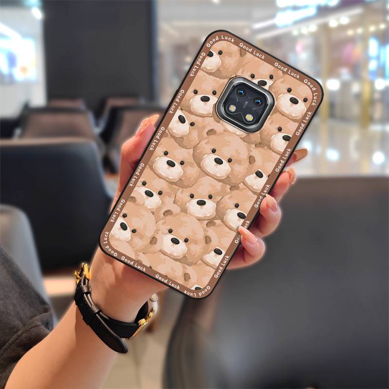 TPU Soft Case Phone Case For Nokia XR20 Waterproof Shockproof Protective Dirt-resistant Back Cover Full Wrap Cartoon