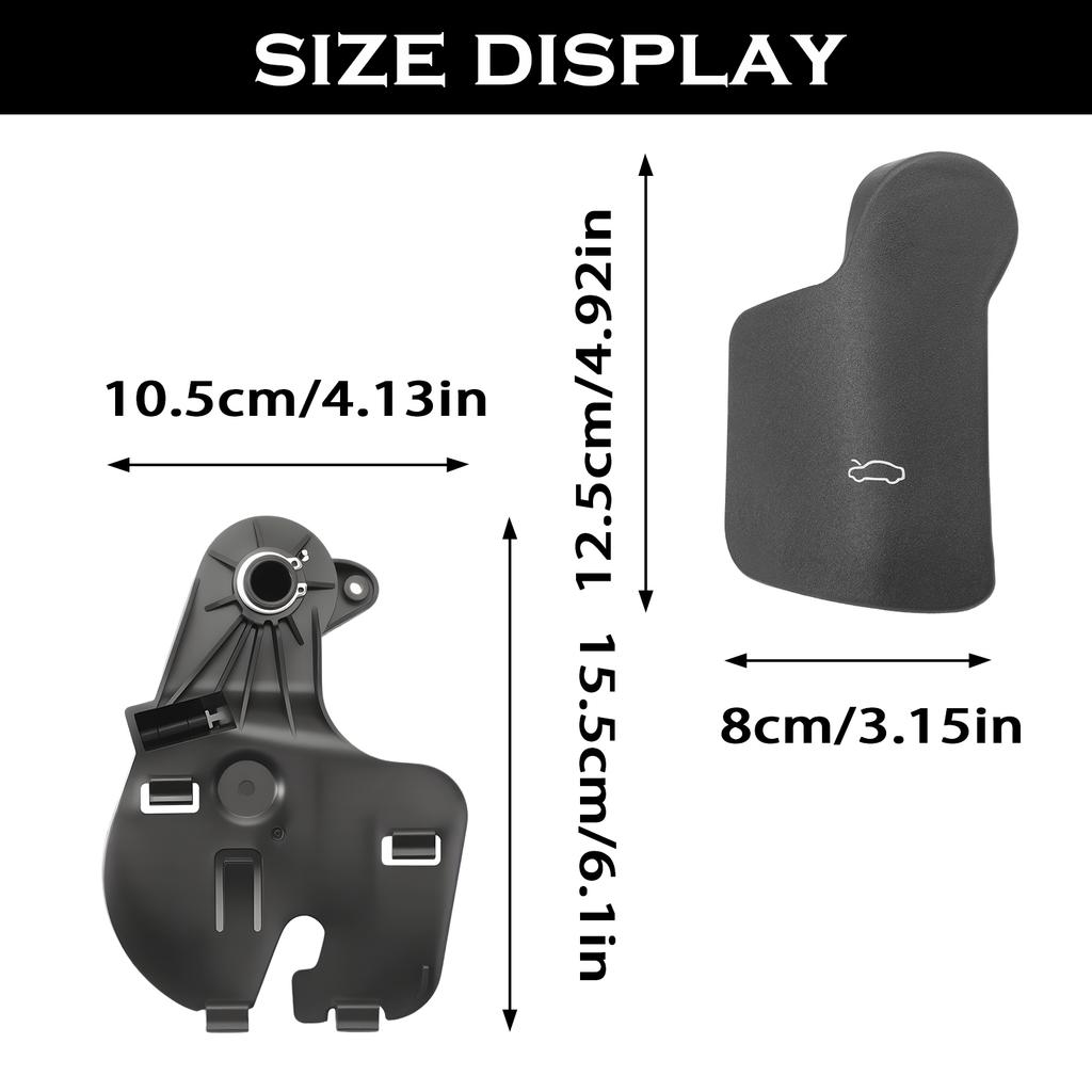 Bonnet Release Lever Opener Set for A3 A3 Sedan A3 Sportback 2013-2020 A4 A5 A6 A7
