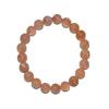 Cherry Blossom Agate Bracelet - Pink Flower Beaded DIY Jewelry, Fashion Versatile.