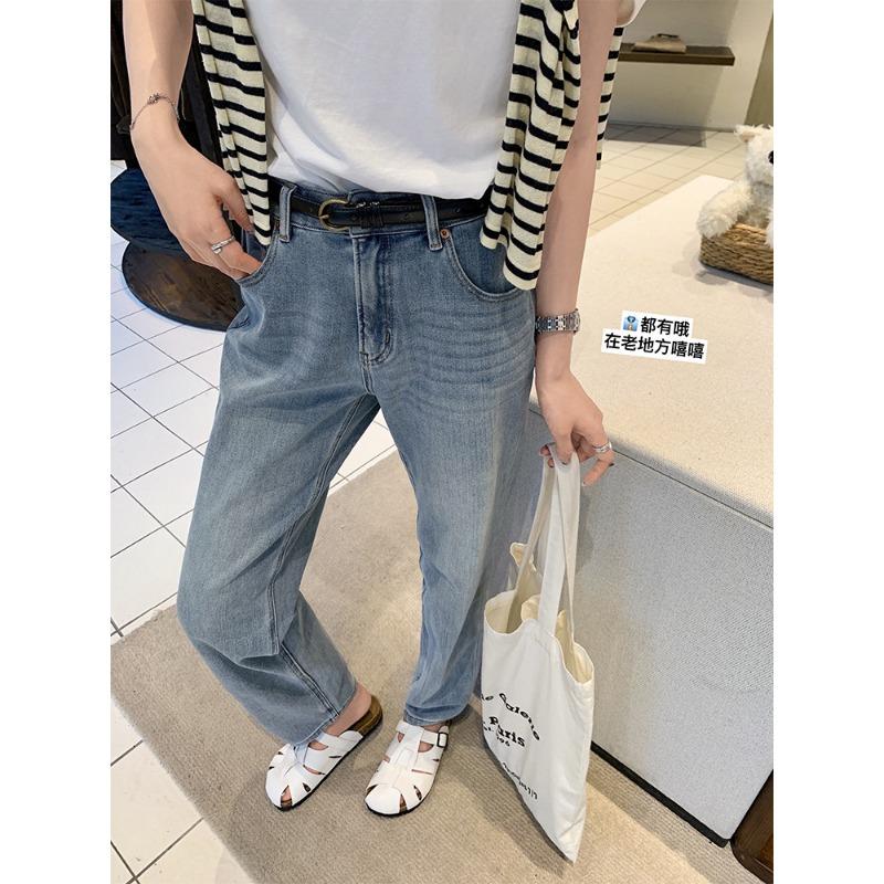 

[] Real Wear Doctrine~ Leather Hollow Thick Bottom Baotou Slippers Women s Half-drag Outside Wear Summer 40 белый