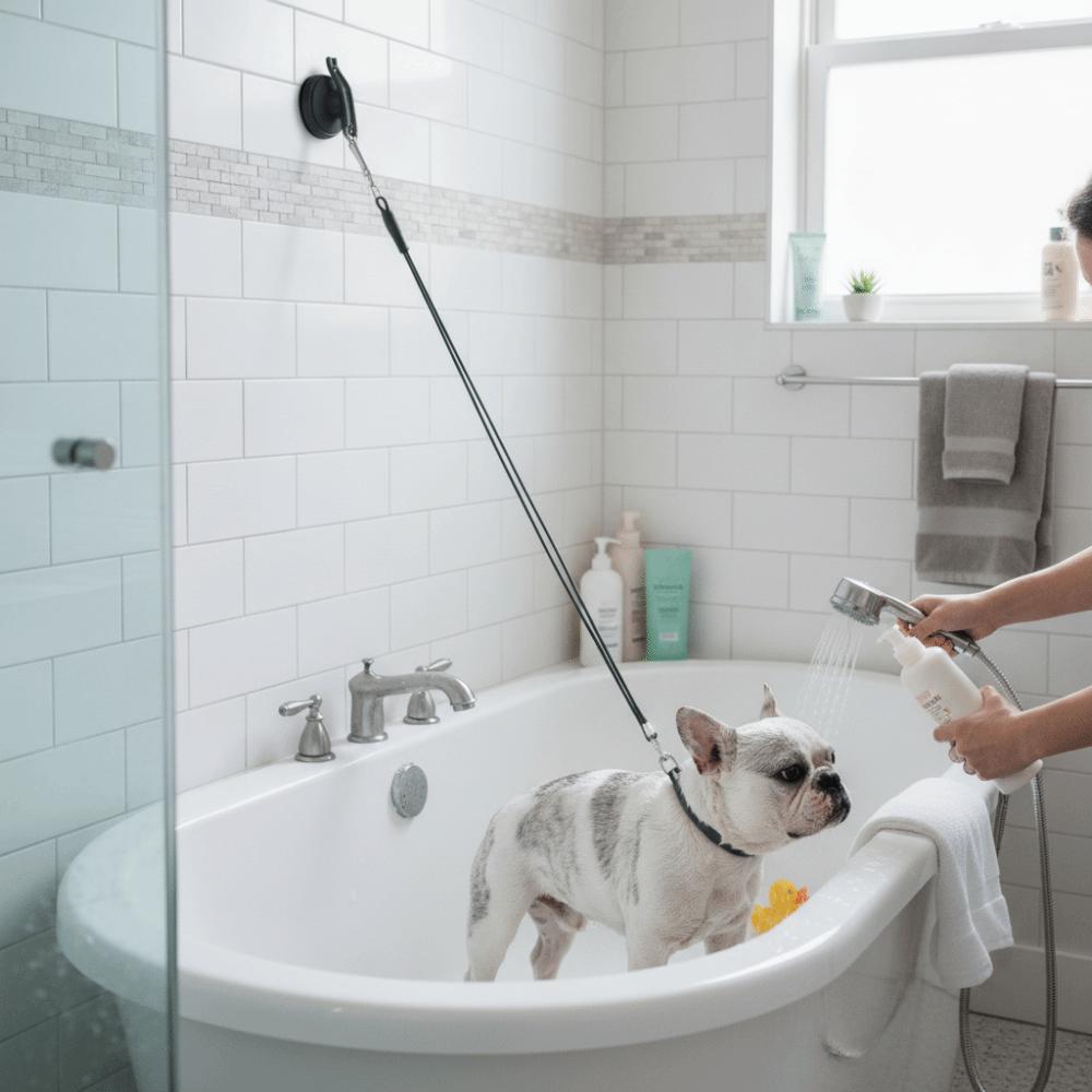 Professional Dog Bathing Tether Adjustable Dog Bathing Fixer Grooming Restraint Leash Dog Grooming