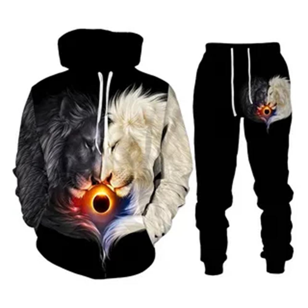 Man Woman Casual Hoodie+pants 2PCS Country Girl Deer Hunting 3D Print Tracksuit Set Set Fashion Camo Streetwear Pullover Clothes