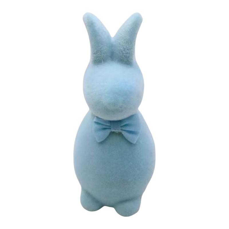 Coniglietti di Pasqua Decorazione in Morbido Floccato Coniglietti Adorabili Regalo di Compleanno o per le Feste per la Casa
