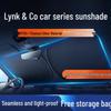 Car Sunshade Umbrella: Front Window Heat Insulation & Light Blocking Cover