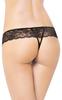 G-String 2443 - Black S/M