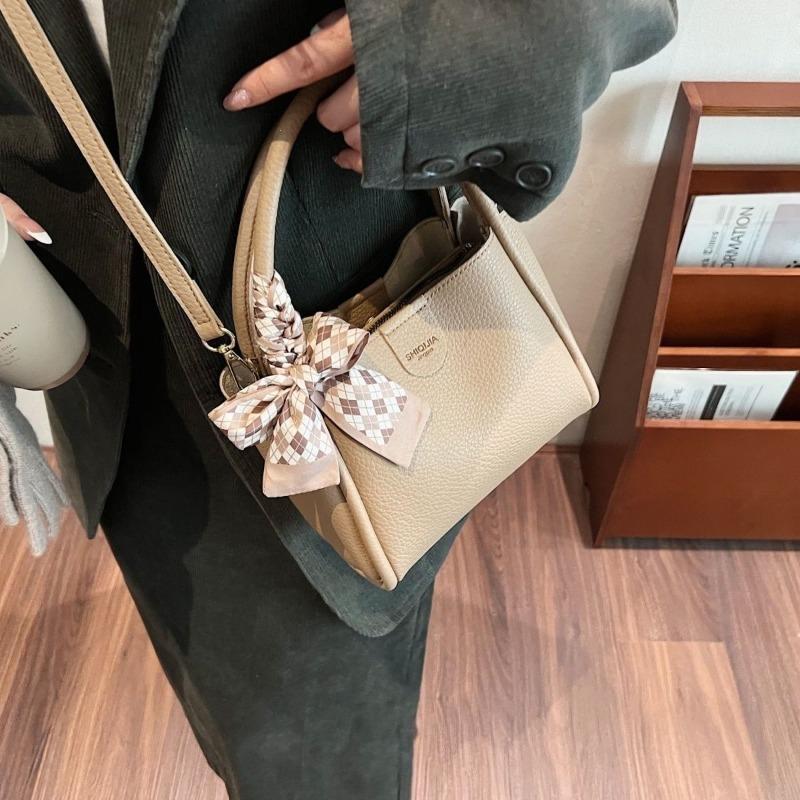 New women's bag handbag niche bucket bag commuter casual versatile fashion shoulder messenger bag A