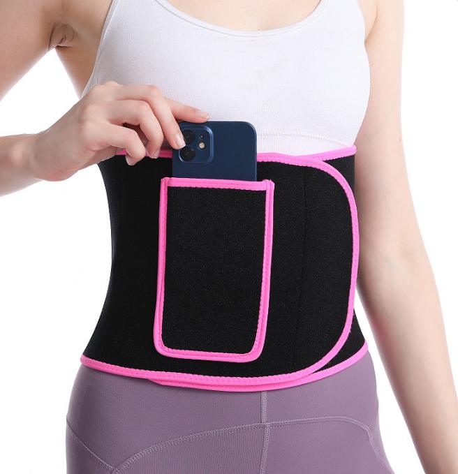 Neoprene Waist Trainer Body Slimming Shaper Fitness Training Sauna Weight Loss Sweat Belt Waist Trimmer Belt