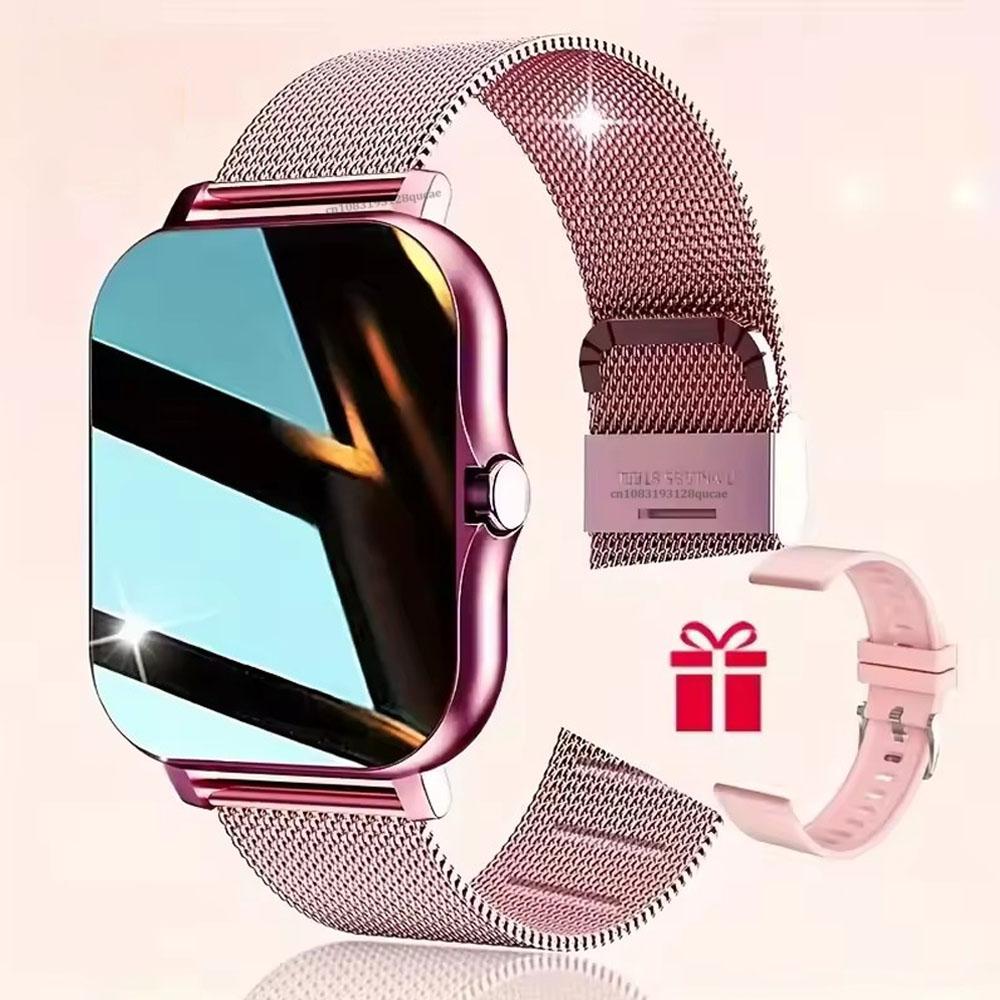 Smartwatch Men Women Wristwatch Smart Watch Message Fitness Monitor Bracelet Birthday Gift Electronic Clock for Android IOS