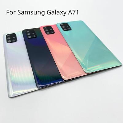 For Samsung Galaxy A71 Battery Cover Rear Door Housing Replacement Back  For Samsung A71 4G A715F A715B With Camera Lens