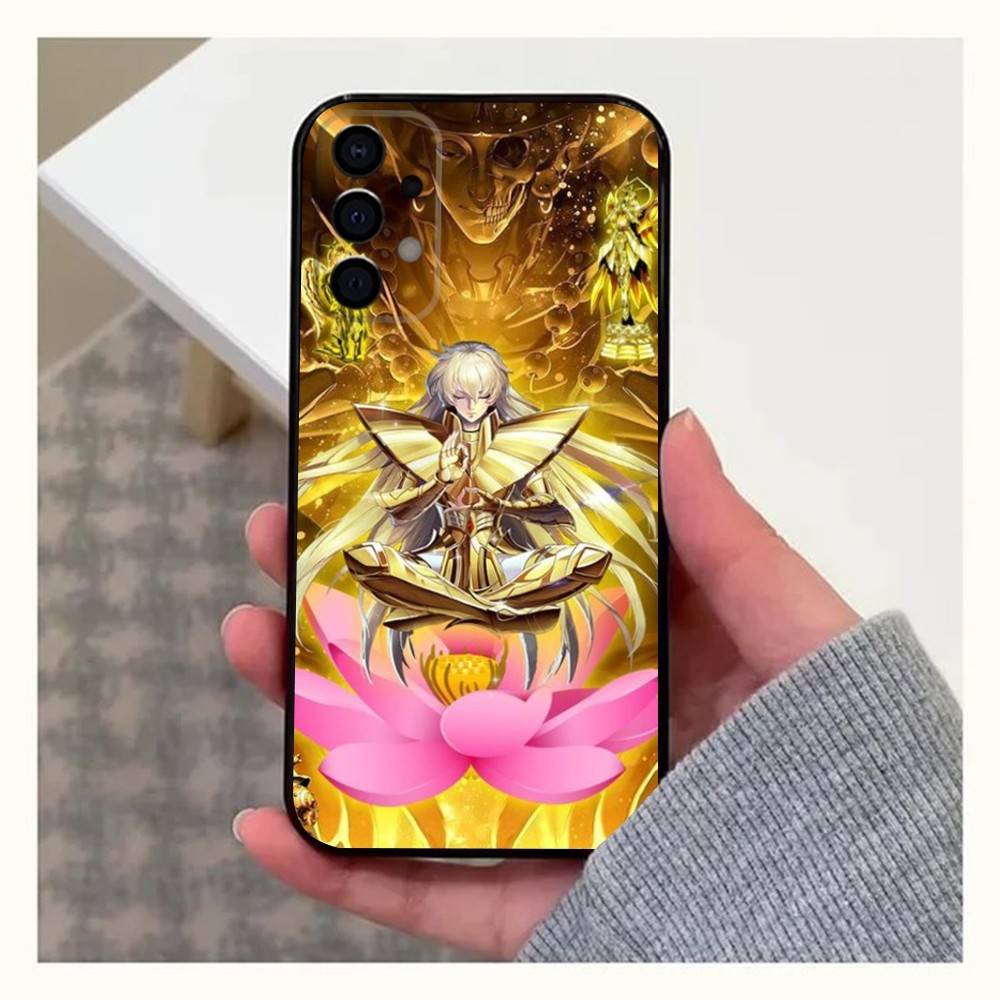 S-Saint S-Seiya Phone Case For Samsung Galaxy A20,A21s,A22,A31,A32,A52,A53,A72,73,A80,A91 Soft Black Cover