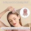 Resin Octopus Massage Comb Head Meridian Scraping Scalp Massage Brush Acupuncture SPA GuaSha Massage Comb Fatigue Relief Massage