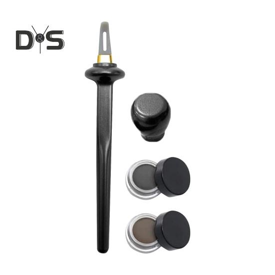 

Силиконовый аппликатор для подводки для глаз с водонепроницаемым долговечным кремом для подводки для глаз Многоразовый нескользящий инструмент для нанесения подводки для глаз Женские принадлежности для макияжа B