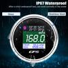 NEW 52mm Digital GPS Speedometer TFT Screen Trip ODO Mph Knot Km/h Speed Gauge Meter GPS Antenna for Car Boat Motorcycle 12V/24V
