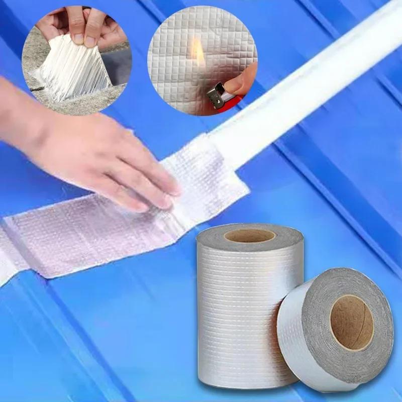 Super Waterproof Tape Self-Adhesive Butyl Sealing Tape Roof Repair Sealed Adhesive Sealant Duct Fix Tape Garden Hose Stop Leaks