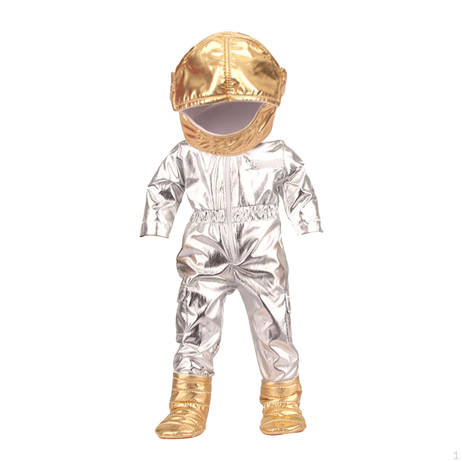 

18 inch Space Suit Handmade Clothes Outfits Doll Clothing 43cm Baby Dolls Accessories срібний