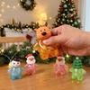 Soft Squeeze Toy Glitter Stress Relief Toy Fun Christmas Fidget Toy  Christmas Gift
