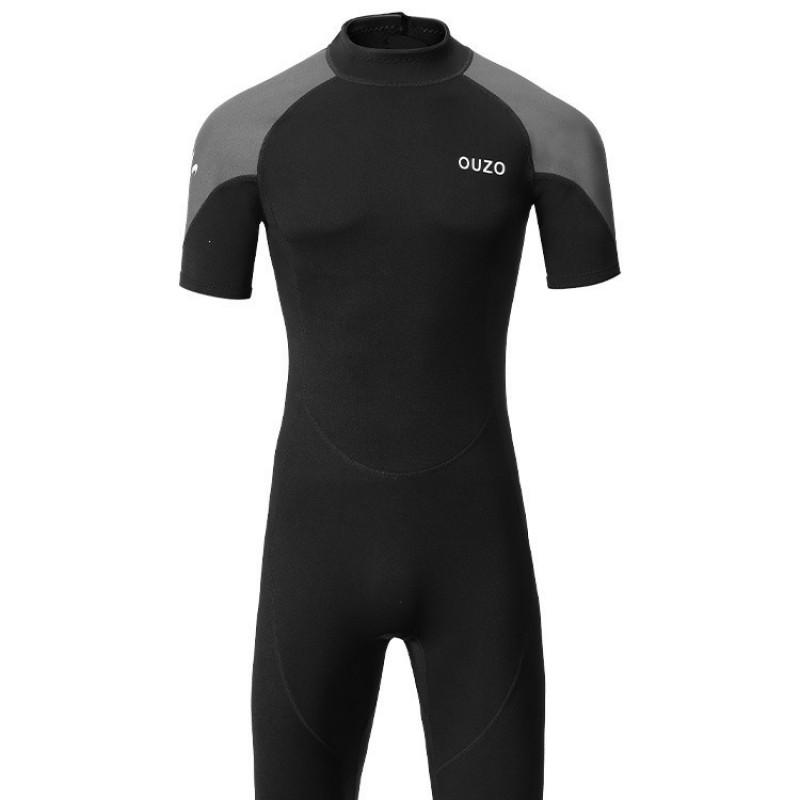 OUZO 1.5mm Mens Shorty Wetsuit