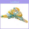 Elegant Korean Style Acetate Hair Claw Clip With Bow Design For Chic Hairstyles