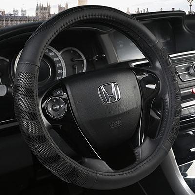 Car Steering Wheel Cover Leather Steering Wheel Covers For Honda Accord City Civic Fit Brio CRV HRV Mobilio Odyssey Accessories